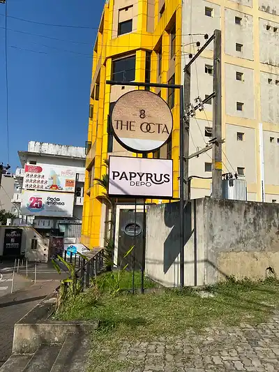 The Octa sign on Pietersz Place, Nugegoda